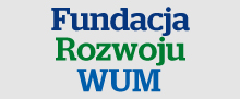 Baner przekierowujący na stronę Fundacji Rozwoju WUM