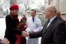 Wizyta Pierwszej Damy Gruzji w I Katedrze i Klinice Położnictwa i Ginekologii