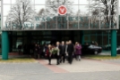Złożenie kwiatów pod Obeliskiem 200-lecia WUM