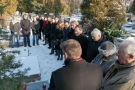 Złożenie kwiatów na grobie prof. Zdzisława Askanasa