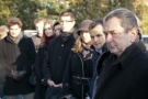 Złożenie kwiatów na grobie prof. Zdzisława Askanasa