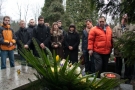 Złożenie kwiatów na grobie prof. Zdzisława Askanasa