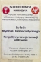 IV Konferencja Naukowa Wydziału Farmaceutycznego