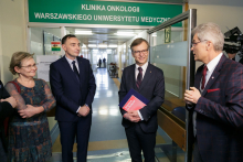 Konferencja prasowa: Otwarcie Kliniki Onkologii WUM oraz stan polskiej transplantologii na początku 2020 roku