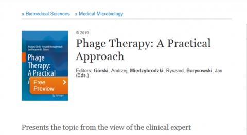 “Phage Therapy: A Practical Approach" 