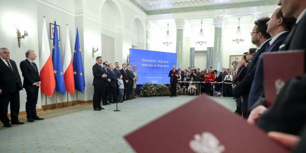 Uroczystość wręczenia nominacji profesorskich