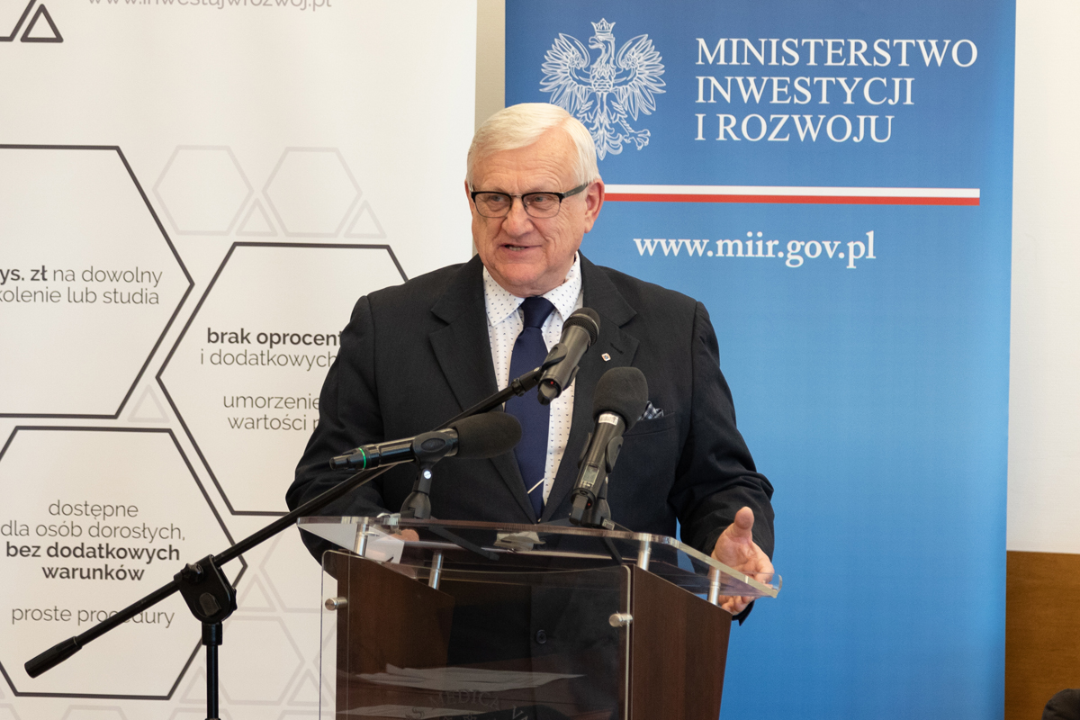 Konferencja Ministra Inwestycji i Rozwoju - Jerzego Kwiecińskiego