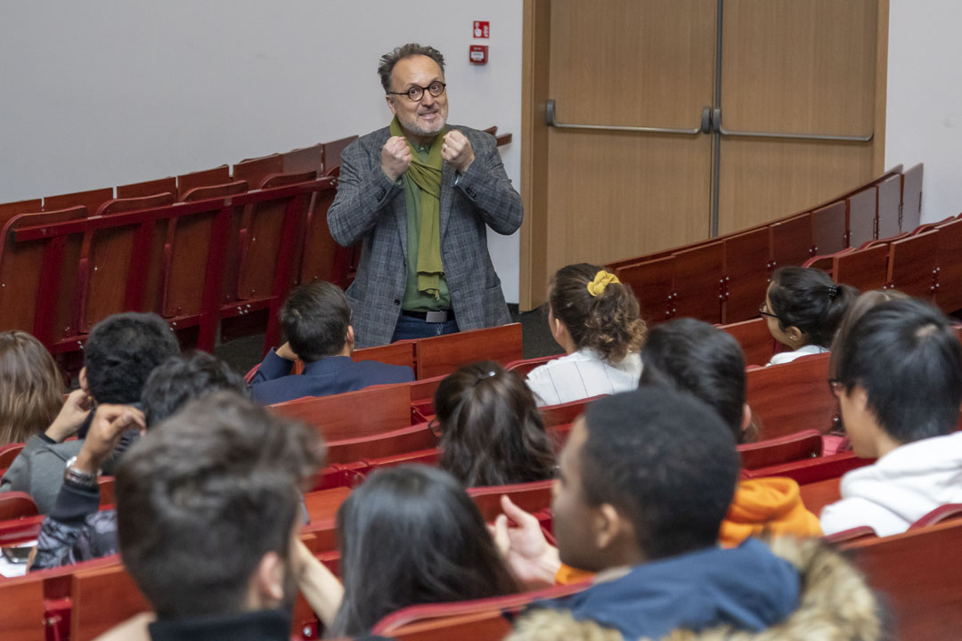 Wykład Endiego Poskovica w ramach Fulbright Open Lecture series na WUM