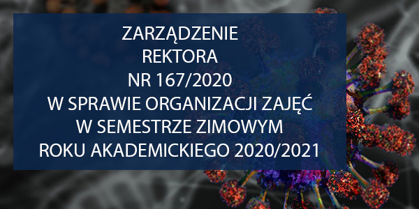 baner dotyczący Zarz. nr 167 Rektora WUM