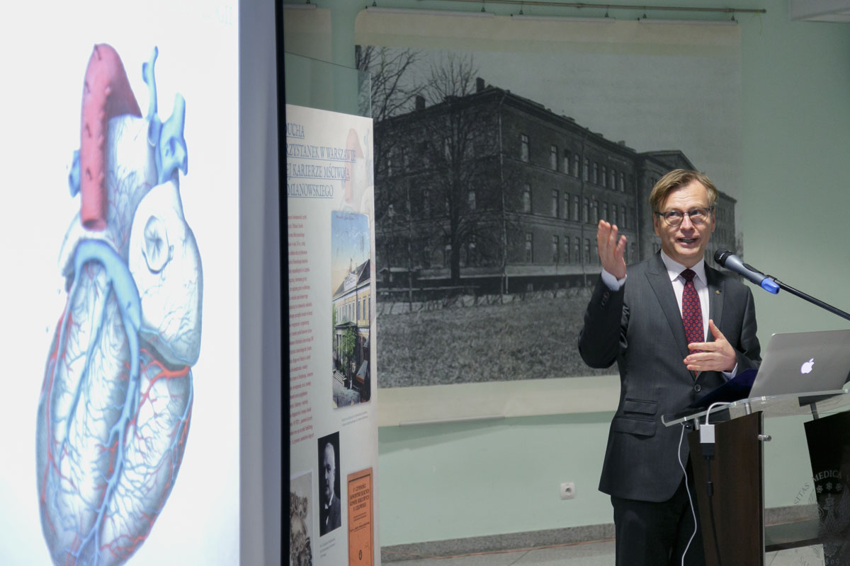 Opening of the exhibition "1920-2020. 100 years of teaching internal medicine. Mściwój Semerau-Siemianowski – the father of modern cardiology"