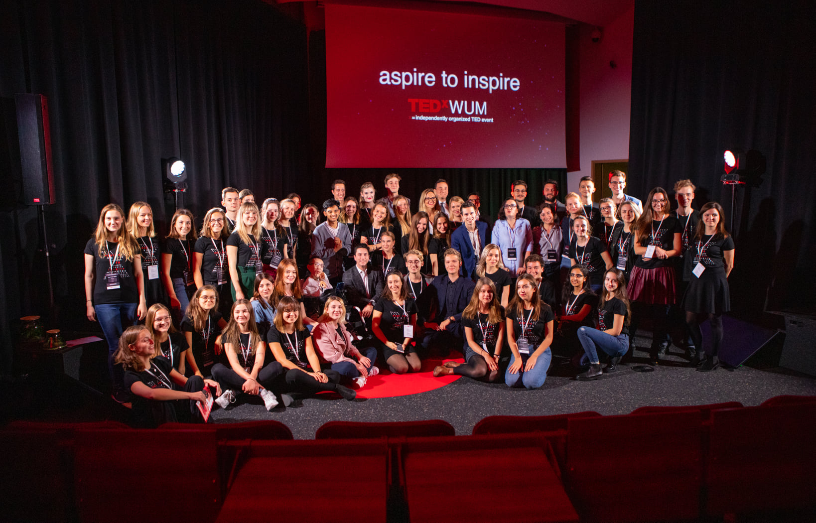 The first edition of TEDxWUM - aspire to inspire! at our University