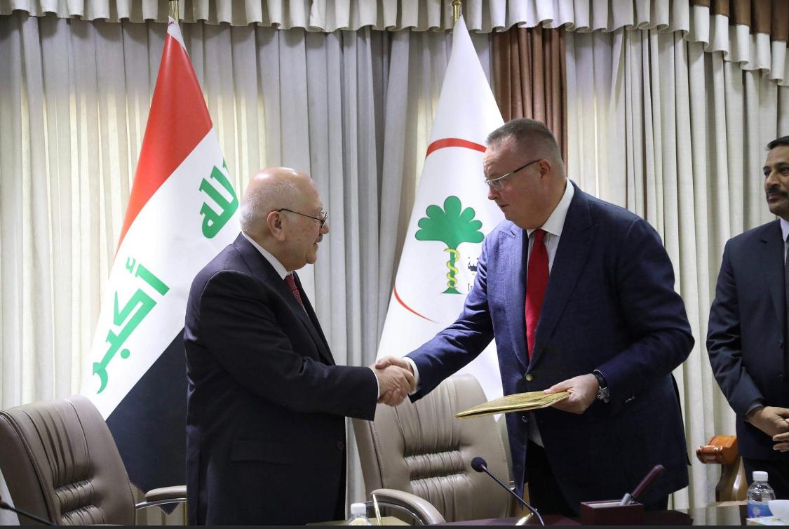 MUW signed letter of intent with the Iraqi Ministry of Health and the Medical City Hospital Complex in Baghdad