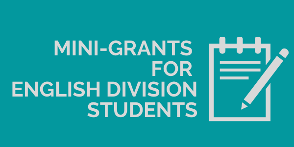 Mini-grants for English Division students - annoucement