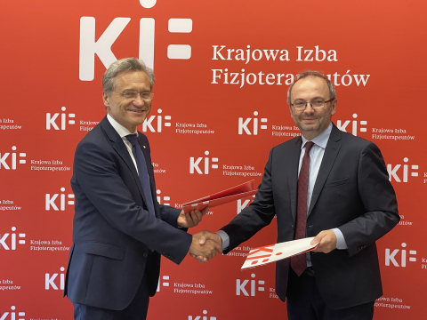 prof. Zbigniew Gaciong i prof. Maciej Krawczyk