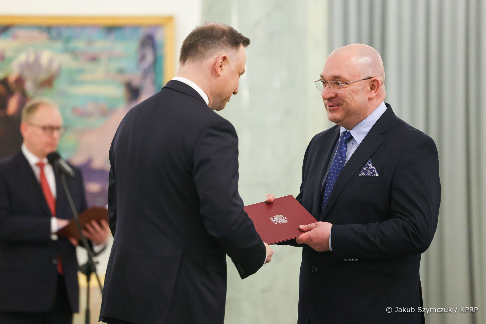 Andrzej Duda, prof. Robert Gałązkowski