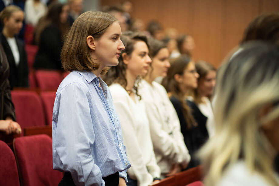 Welcoming first-year medical analytics and pharmacy students