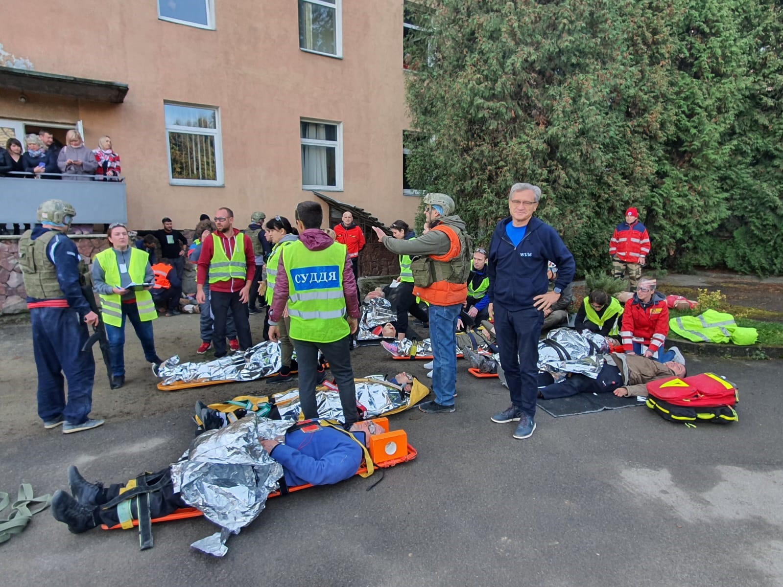 Nasi specjaliści tworzą ośrodek szkoleniowy medycyny ratunkowej w Ukrainie