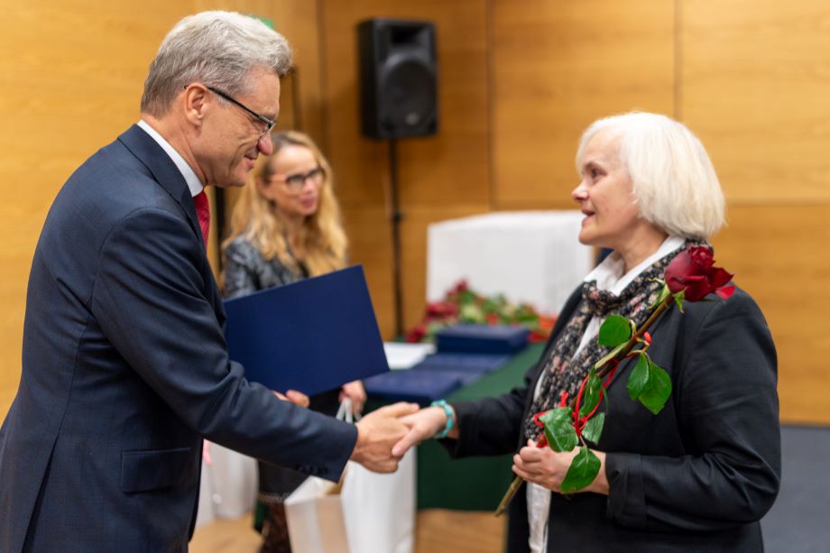 Podziękowania dla emerytowanych pracowników