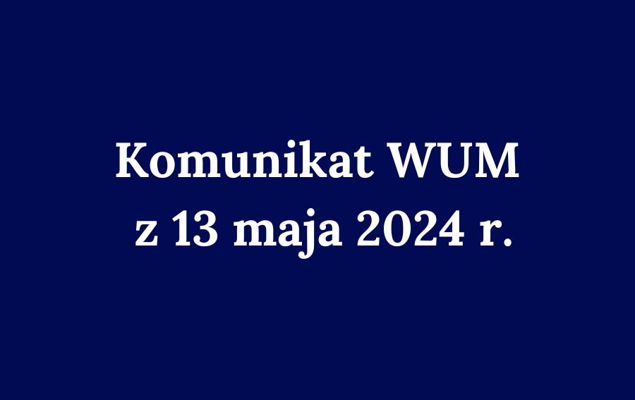 Senat WUM: Profesor Agnieszka Cudnoch - Jędrzejewska nie jest kandydatką w wyborach na funkcję Rektora WUM