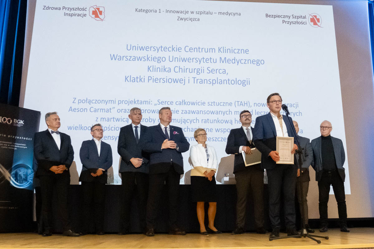 UCK WUM nagrodzony w Konkursie „Zdrowa Przyszłość – Inspiracje” 2024