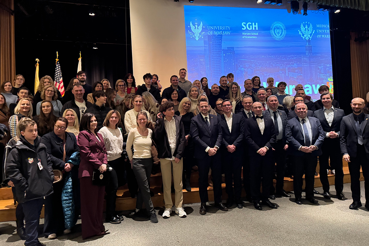 Zachęcaliśmy w USA do studiowania na WUM i w Warszawie  