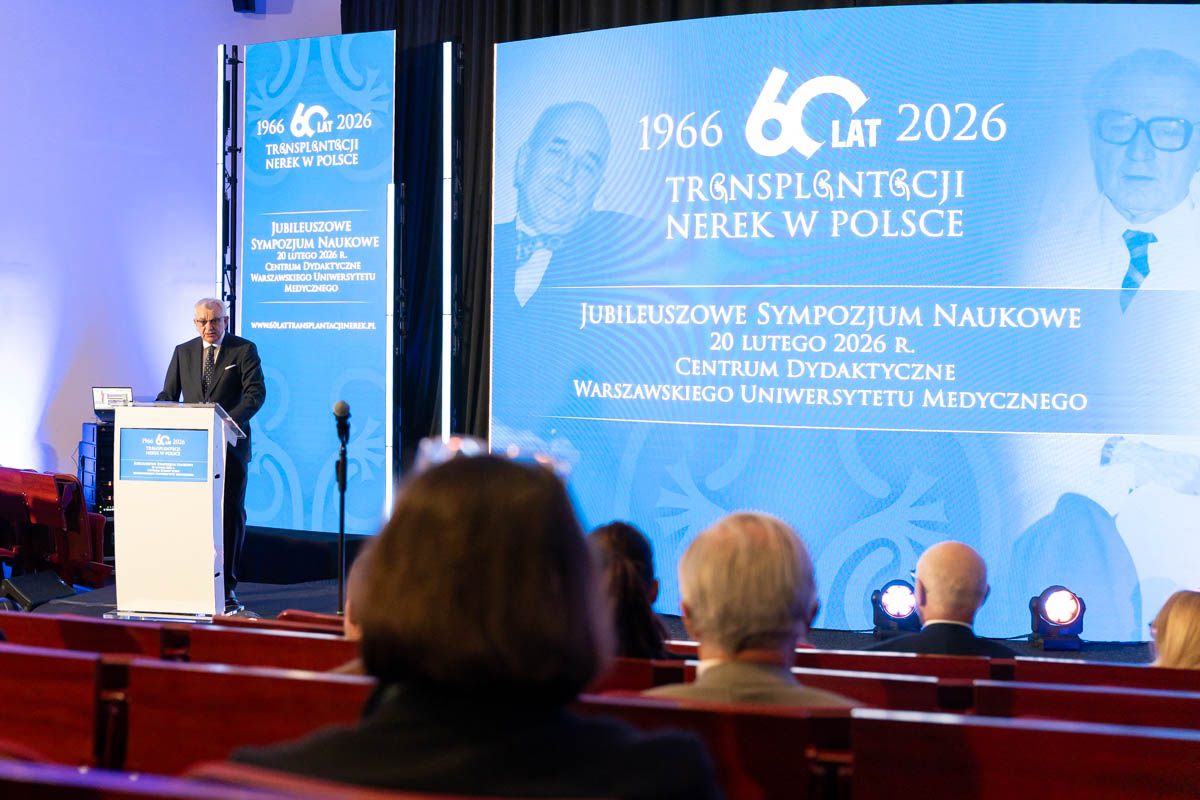 O przyszłości, teraźniejszości i przyszłości transplantacji nerek. Sympozjum na WUM