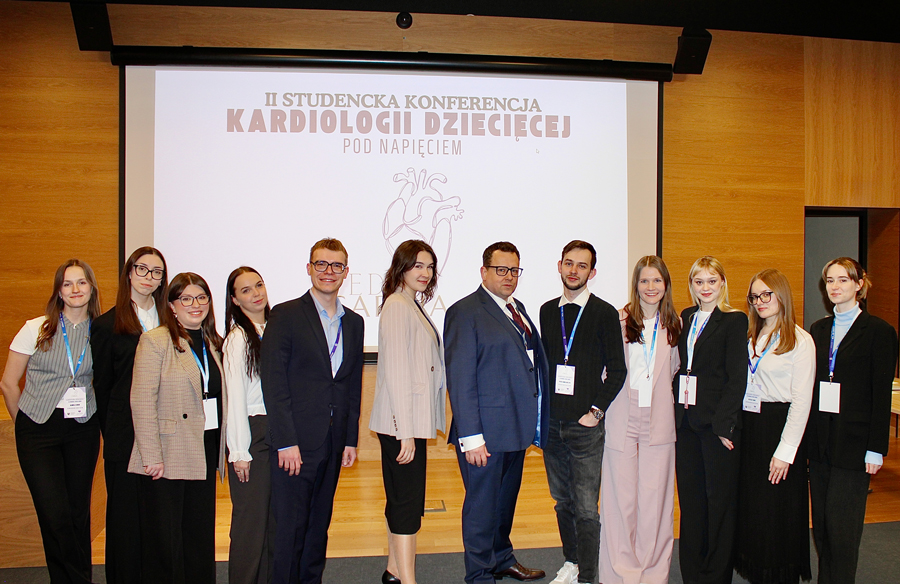 Dyskusje o kardiologii dziecięcej w czasie studenckiego sympozjum