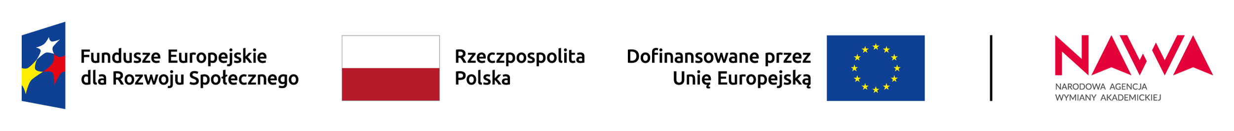 loga Funduszy Europejskich i Nawa, flagi Polski i UE