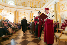 Honorary Degree for Prof. Ewa Kuligowska and 2017-2018 Postgraduate Degree Conferment Ceremony of the 1st Faculty of Medicine