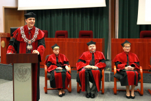 The Matriculation Ceremony for Students of the Second Faculty of Medicine 