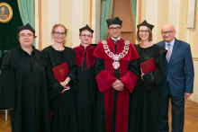 Honorary Degree for Prof. Ewa Kuligowska and 2017-2018 Postgraduate Degree Conferment Ceremony of the 1st Faculty of Medicine