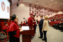 The Matriculation Ceremony for Students of the Second Faculty of Medicine 