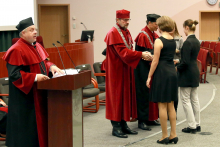 The Matriculation Ceremony for Students of the Second Faculty of Medicine 