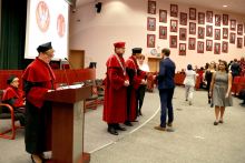 The Matriculation Ceremony for Students of the Second Faculty of Medicine 