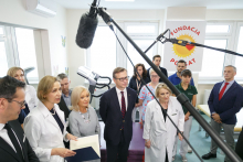 Otwarcie wyremontowanego Pododdziału Neurologii Dziecięcej Katedry i Kliniki Neurologii oraz trzech sal rehabilitacyjnych