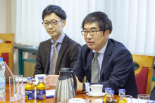 The visit of Professor Yuichi Hori's from Tokyo