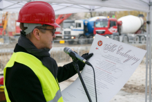 Groundbreaking ceremony for new Medical Simulation Center at Medical University of Warsaw