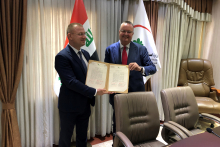 Podpisanie listu intencyjnego o współpracy WUM z Ministerstwem Zdrowia Iraku i Zespołem Szpitali Klinicznych w Bagdadzie