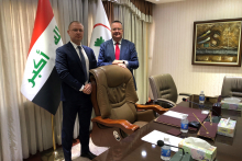 Podpisanie listu intencyjnego o współpracy WUM z Ministerstwem Zdrowia Iraku i Zespołem Szpitali Klinicznych w Bagdadzie