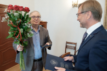 Medal im Dr. Tytusa Chałubińskiego dla prof. Andrzeja Górskiego