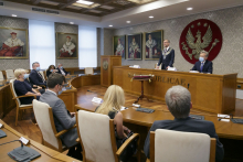 The Transfer of Authority Ceremony at the Medical University of Warsaw