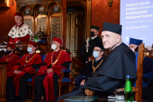 Prof. Marek Krawczyk Doctorem Honoris Causa Uniwersytetu Jagiellońskiego, fot. Anna Wojnar 