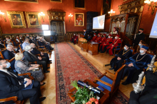 Prof. Marek Krawczyk Doctorem Honoris Causa Uniwersytetu Jagiellońskiego, fot. Anna Wojnar 