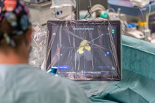 The world's most technologically advanced orthopedic robot operates at MUW