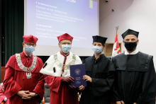 Diplomas for new habilitated doctors and doctors