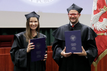 Diplomas for new habilitated doctors and doctors