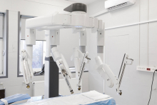 The da Vinci robot in the Infant Jesus Clinical Hospital