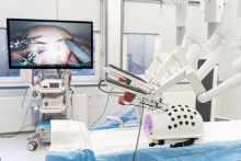 The da Vinci robot in the Infant Jesus Clinical Hospital