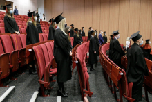 Ceremonial graduation of medical analytics and DUO OTM students