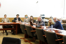 Delegation from Ukraine on a two-day visit to MUW 